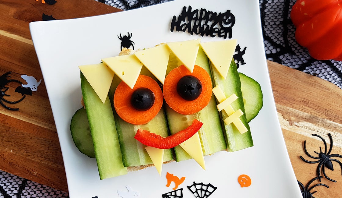 Frightening Frankenstein Toast | Recipe | VitafriendsPKU