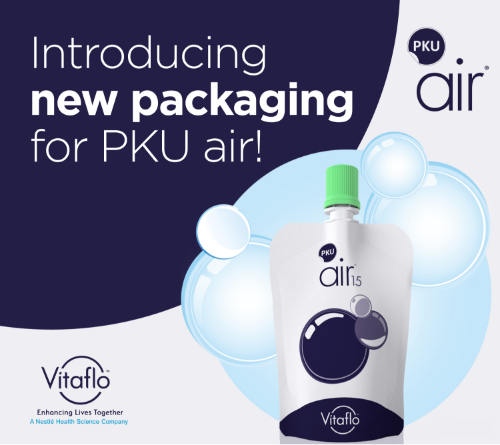 new packaging for PKU air