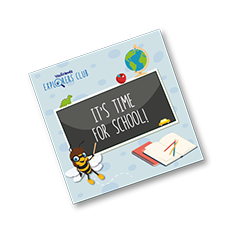 it's time for school book cover